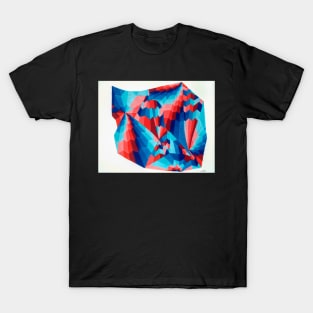 Red & Blue Vibes T-Shirt